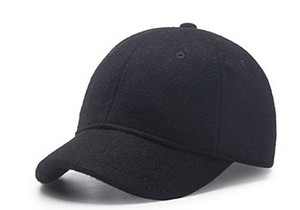 Gorra de Béisbol Premium Personalizada con Logotipo para Hombre, Gris, Mezcla de Lana, Cálida para Invierno, Gorra de Fieltro Tipo Dad Hat, 6 Paneles, Gorras Deportivas - Product Image 2