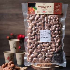 Offre Spéciale Prix de Gros Compétitif Noix de Cajou Séchées Biologiques Premium du Vietnam en Sachet Sous Vide de 500g - Service OEM Disponible - Product Image 2