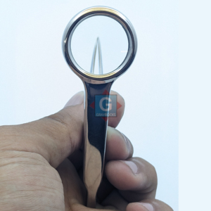 Grayrocks Jewelers Loupe Tweezers 21mm Glass Lens Without <b>Light</b> Precision <b>Magnifier</b> Tool - Product Image 4