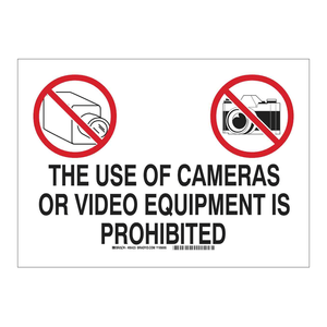 Señal de Prohibido Entrar para Laboratorios y Áreas de Seguridad Brady - Cartel de Advertencia Impreso con UV - Product Image 3