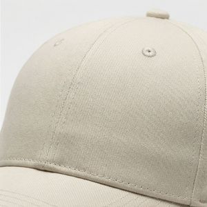 Casquette de baseball unie crème, style sport, estivale et respirante, à motif, universelle, populaire, élégante, pour femme HQ - Product Image 4