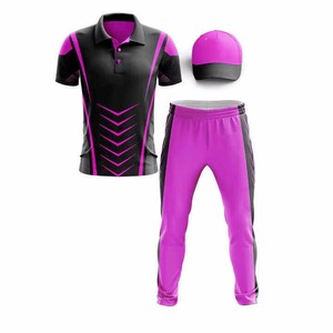 Ensemble d'uniformes de cricket imprimés par sublimation, nouveau style, tissu de haute qualité, design personnalisé, léger, respirant, séchage rapide - Product Image 4