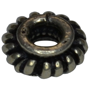 Cuentas de Plata de Ley Curvadas de 27*3mm, Cuentas Étnicas de Plata de Ley, Fabricante de Cuentas y Accesorios de Plata para la Fabricación de Joyería - Product Image 5