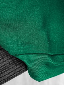 Sudadera con Capucha Verde Unisex, Oversize, de Forro Polar, Casual, con Bolsillos, Manga Larga, para Otoño, Color Sólido, Tejido Liso - Product Image 5