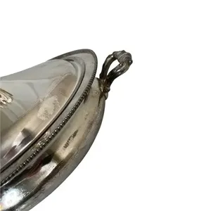 Casserole en acier inoxydable de haute qualité avec couvercle, compatible lave-vaisselle, compatible gaz et induction, pour le stockage de chapati, riz, curry et autres plats chauds - Product Image 1
