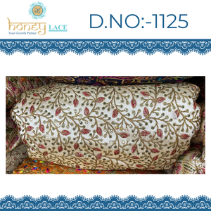 Tissu Fendy brodé respirant au toucher doux, vêtements de mariage, décoration intérieure, style élégant, accessoires de meubles de luxe non tissés - Product Image 3