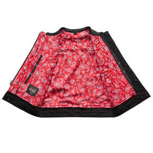 49/51 Wolf Pack - Chaleco de Motocicleta de Cuero/Lona para Hombre (Edición Limitada) - Product Image 4