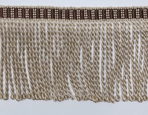 Bordure décorative en polyester à franges pour rideaux, ameublement, meubles et décoration intérieure - Product Image 4
