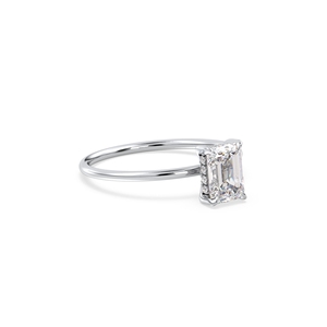 Bijoux en or massif 14 carats certifiés IGI, design original REYES, pour femmes, bagues de fiançailles avec diamants de laboratoire HPHT CVD. - Product Image 3
