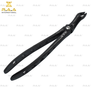 คีมถอนฟันอเนกประสงค์สำหรับฟันกรามบน รุ่น RAA-287 ไทเทเนียมเคลือบสีดำ R.A.A.INTERNATIONAL ได้รับการรับรองมาตรฐาน CE ระดับ Class I - Product Image 4