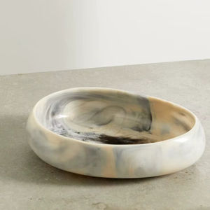 Bandeja de Servicio de Resina Hecha a Mano de Primera Calidad para Diseño de Interiores Moderno y Mercado de Regalos - Product Image 1