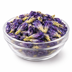 Thé aux fleurs d'indigo naturel du Vietnam, fleurs entières séchées, crée une infusion bleu profond, saveur douce pour un calme et un équilibre quotidiens. - Product Image 3