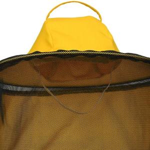 Chaqueta y Mono de Apicultor 100% Algodón con Diseño Ventilado, Protección Completa, Capucha con Velo Antipicaduras para Apicultura - Product Image 2