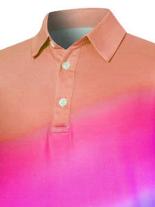 Best Selling <b>Classic</b> Style Comfortable Design Short Sleeve Knitted Regular Fit Casual Style Digital Printed Outerwear Polo Shirt - Product Image 2