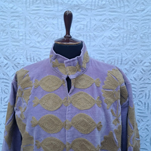 Chaquetas de Terciopelo Suave de Diseño Occidental, Bordadas, con Bolsillos Delanteros Abiertos, Estilo Nehru, Abrigo Bohemio Informal para Mujer - Product Image 2