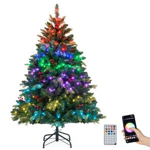 <b>LED</b> Christmas <b>Tree</b> with Remote APP Control 5/6/7 FT Artificial Christmas Lights - Product Image 2