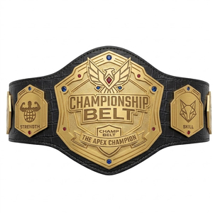 Ceintures de championnat personnalisées OEM ODM de haute qualité, prix d'usine, logo personnalisé, finition premium détaillée, fabricant - Product Image 1
