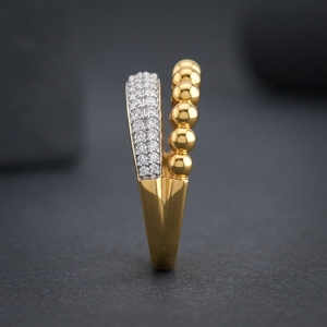 แหวนแต่งงานเพชรแล็บโกรว์ทองคำแท้ 14K สำหรับผู้หญิงจาก Jewellery Planet - รับรองโดย IGI ตัวเลือกของขวัญสุดอินเทรนด์ - Product Image 2