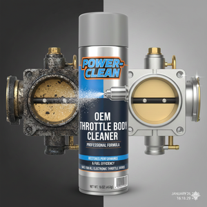 Limpiador de cuerpo de aceleración y admisión OEM, pulverizador limpiador de carburador, limpiador de depósitos de carbono, restaurador de motor - Product Image 2