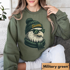 Sudadera con Capucha 100% Algodón, Logotipo Bordado, Corte Regular, Estilo Casual, Invierno - Product Image 3