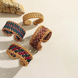 กำไลข้อมือหวายขายส่ง ราคาสุดคุ้ม กำไลสานมือ คุณภาพสูงสุด - Product Image 5