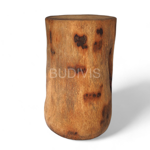 Taburete de Madera con Cara de Tiki Sonriente, Muebles Hechos a Mano de Estilo Polinesio para Venta al por Mayor, Diseño Interior Tropical - Product Image 6