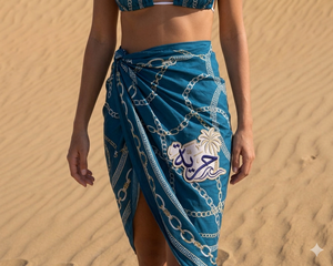 Custom Printed Polynesian Sarong Hawaiian Pareo Lightweight Beach Wrap Tropical Resort Wear OEM ODM Fabric Manufacturer - Product Image 1