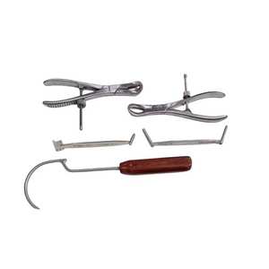 Juego de Instrumentos Quirúrgicos Veterinarios Ortopédicos de 9 Piezas, Herramientas Reutilizables de Alta Calidad para Cirugía Ósea Canina, Uso Hospitalario y Clínico - Product Image 4