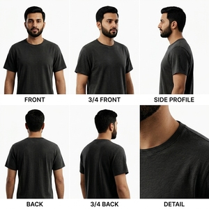 Camiseta Casual Lisa, Suave y Cómoda ProudEase, Tejido Transpirable, Unisex, Atuendo Diario a la Moda - Product Image 2