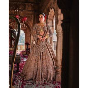 Designer <b>Beautiful</b> Thread Embroidery Lehenga Choli Party Wear Accessory - Product Image 5