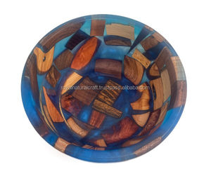 Venta directa de fábrica de cuenco de resina natural hecho a mano por artesanos - Product Image 5