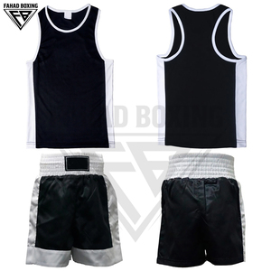 Tenue d'entraînement de combat 2026 – Qualité supérieure à prix raisonnable – Vêtements de boxe et arts martiaux unisexes pour adultes – Short et débardeurs de boxe - Product Image 5