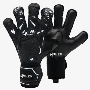 Guantes de Portero Profesionales de Alta Calidad con Dedos Completos, Látex de Contacto en la Palma Delantera de 4 mm, Impresión de Silicona en el Dorso - Product Image 1