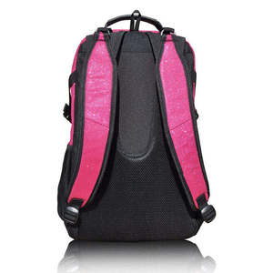 Low Price High Quality <b>Cheerleading</b> Glitter <b>Backpack</b> For Girls Custom Team Logo & Color School Bag OEM Cheerleader Travel Bag - Product Image 3