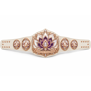 Ceinture de champion personnalisée Aurora Lotus pour la lutte, la boxe, le MMA, plaques métalliques, logo personnalisé, fabricant OEM, TRX-WS060, 2,2 m - Product Image 2