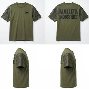 Camiseta Oversize Personalizada de Algodón 100% con Cuello Redondo para Hombre, Estilo Urbano, Venta al por Mayor - Product Image 6