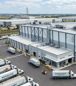 Edificio de Almacenamiento en Frío con Estructura de Acero para Maduración y Envejecimiento en Seco de Carne, Planta de Almacén Refrigerado Premium para Carne de Res - Product Image 2