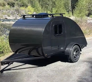 Dventure-Ready Modern Aluminum Mini Camper Travel Trailer-off Road Capable <b>Slide</b>-Out Kitchen 4 Person Capacity for Outdoor - Product Image 2