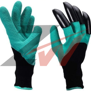 Gants de jardinage en gros avec griffes, enduits de caoutchouc, imperméables, pour travaux de jardinage, outils de jardin, OEM en vrac - Product Image 3