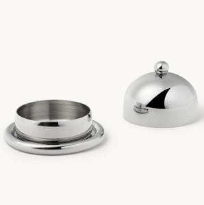 Tapa para Mantequillera de Acero Inoxidable al por Mayor, Ecológica, Apta para Lavavajillas, Diseño Contemporáneo para Mesa de Comedor, Quesera de Alta Calidad - Product Image 1