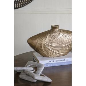 Vase de table en métal élégant et moderne, fait main, résistant à la rouille, écologique, porte-fleurs pour la maison, le bureau et l'hôtel - Product Image 5