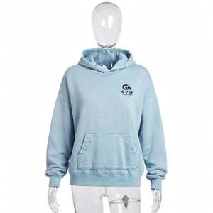 Sudadera con Capucha para Hombre, Estilo Deportivo, Transpirable, 100% Algodón Tejido, 340 GSM, Invierno, Último Modelo, Color Sólido, Personalizable - Product Image 3