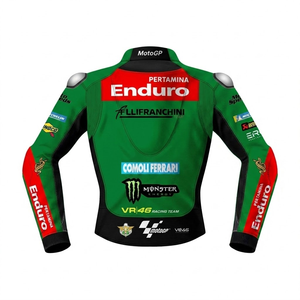 เสื้อแจ็คเก็ตหนังสำหรับผู้ชาย Franco Morbidelli MotoCP รุ่นปี 2026 สำหรับขี่มอเตอร์ไซค์/ชุดขี่มอเตอร์ไซค์ พร้อมอุปกรณ์ป้องกันที่ได้รับการรับรองมาตรฐาน CE - Product Image 3
