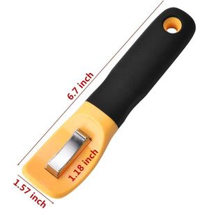 Sbucciatore di mais da cucina, macchina per pelare frutta e verdura con lama verticale seghettata, coltello per sbucciare e spelare il mais - Product Image 2