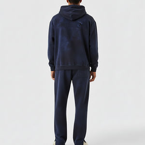 Survêtement oversize personnalisé avec logo brodé, style streetwear d'hiver, en molleton 100% coton lavé, poids moyen, respirant - Product Image 5