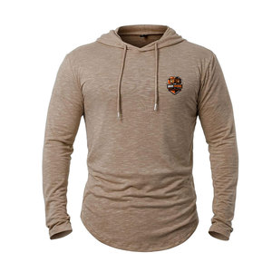 Sudaderas con capucha para hombre, tela elástica flexible, ideal para sesiones de gimnasio, entrenamientos y actividades al aire libre. - Product Image 1