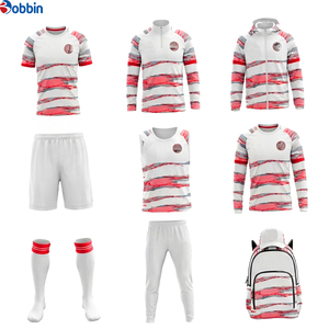 Tenue de football respirante et confortable de qualité supérieure – Ensemble maillot et uniforme de football sublimé pour jeunes – Tenue d'équipe pour matchs et entraînements - Product Image 5