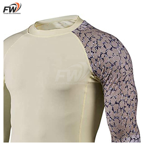 Latest Design Wholesale Custom <b>Printed</b> Long Sleeve Polyester Spandex Sublimation Womens <b>Surf</b> Rash Guard - Product Image 5