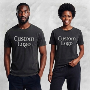 Camiseta al por mayor personalizada con el logotipo de tu marca, 100% algodón, camiseta lisa para hombre, camiseta informal para hombre, camisetas unisex para uso diario. - Product Image 6