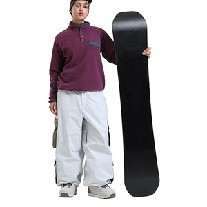 Pantalons de ski de haute qualité, fabrication sur mesure, imperméables, chauds, unisexes, style hip-hop, amples et décontractés - Product Image 5